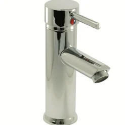 Autres Robinet salle de bain mitigeur de lavabo chromé butée écostop et système vidage