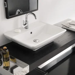 Robinet Lavabo Et Vasque|Auralum Max Robinet Salle de Bain Mitigeur lavabo, Robinet lavabo en Laiton , Froide/Chaude