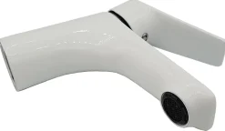 Invena Robinet Salle De Bain Mitigeur Lavabo Blanc Monocommande Dokos