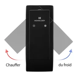 Robinet Lavabo Et Vasque|Homelody Robinet Salle de Bain Noir Cascade Grand Mitigeur Lavabo en Laiton Robinetterie Lave-mains pour Vaque Salle de Bain Design Moderne