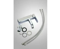Robinet Lave-Mains|Bernstein Robinetterie pour bidet 1238C - adaptée à nos bidets suspendus - Laiton chromé