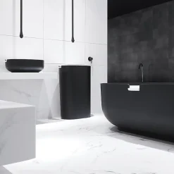 Robinet Lave-Mains|Bernstein Robinetterie pour installation au plafond DROP 135 - longueur 135cm - finition Noir mat