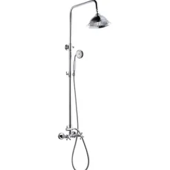 Rousseau Colonne de douche avec robinet mélangeur Retro - Chrome