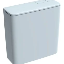 Wc Suspendu|Geberit Réservoir double touche NF alimentation latérale blanc - - 128.317.11.5