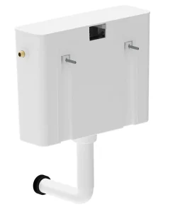 Siamp Réservoir WC 7.5L semi-bas simple touche, Tosca