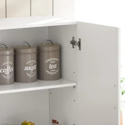 Armoire De Salle De Bains|Meuble De Salle De Bains Faible Profondeur|Sobuy Salle de Bain Suspendue Placard Commode Murale, 2 Portes, FRG231-W,