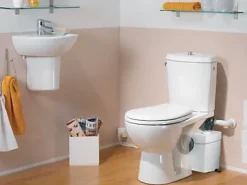Wc Chimique Et Broyeur|SFA Sanibroyeur Top Broyeur WC 400W l.361 x P.216 x H.325 mm