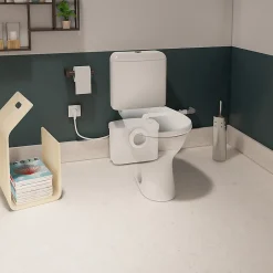 Wc Chimique Et Broyeur|SFA Sanibroyeur WC puissance 400 W sortie horizontale l.360 x P.165 x H.263 mm