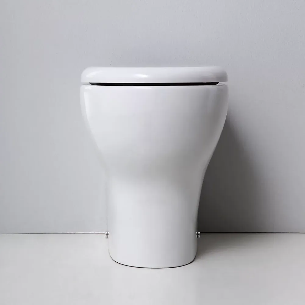 Kiamami Valentina Sanitaires De Salle De Bain Au Sol Avec Design Moderne Et Vidange Décalée - Soave