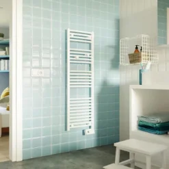 Sauter Radiateur sèche-serviettes GORELI SLIM DIGITAL 500W - 142 x 40cm