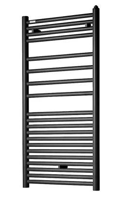 Acova Sèche serviette eau chaude Angora noir 460W