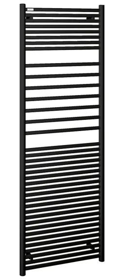 Sèche-Serviettes Eau Chaude|Acova Sèche serviette eau chaude Angora noir 946W