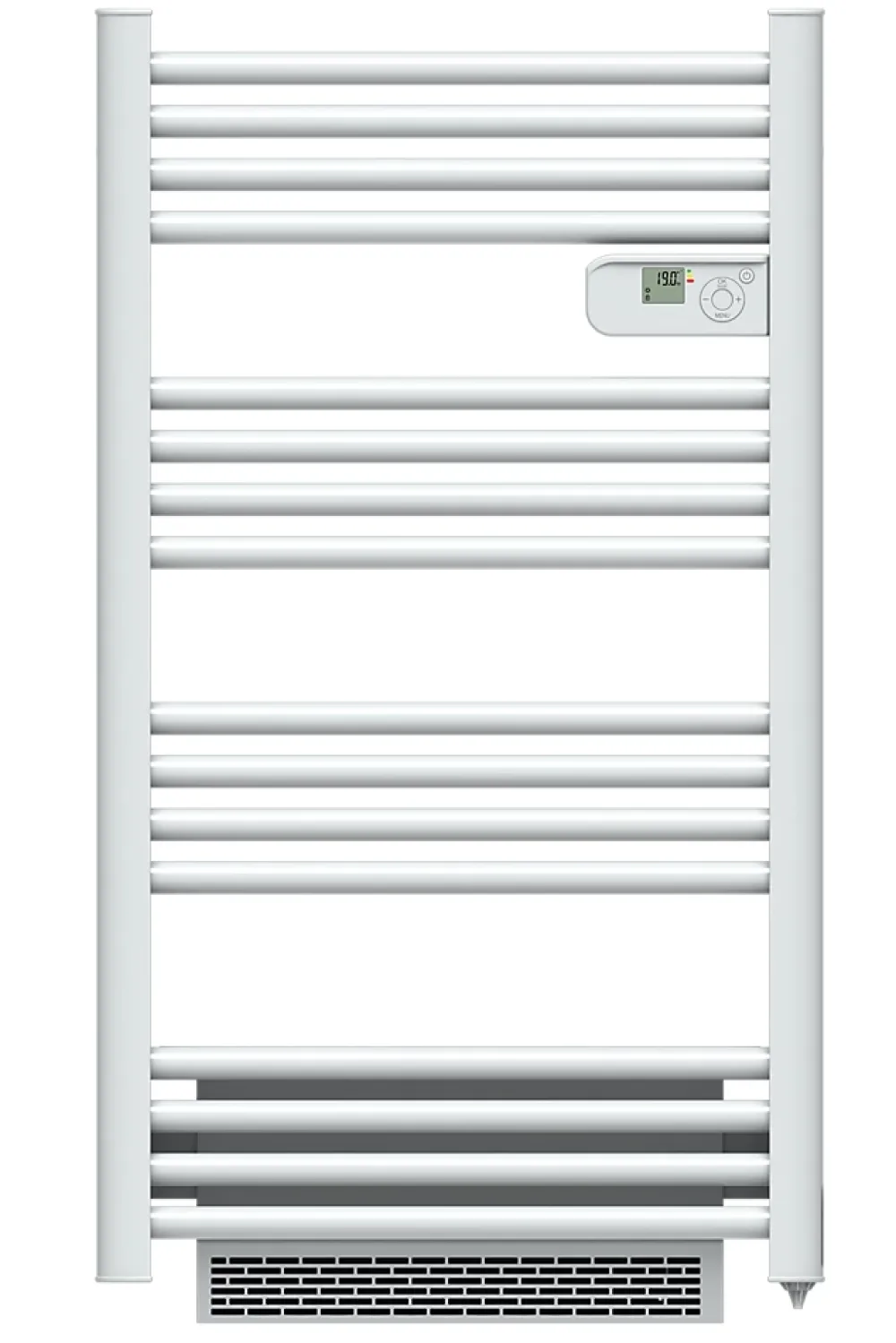 Carrera Sèche serviette électrique Alani blanc + soufflerie 1500W