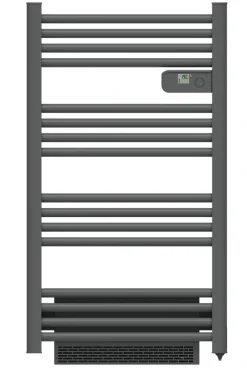 Sèche-Serviettes Soufflant|Carrera Sèche serviette électrique Alani gris + soufflerie 1500W