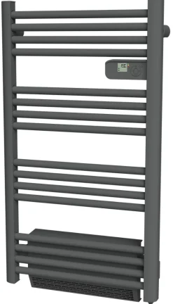 Sèche-Serviettes Soufflant|Carrera Sèche serviette électrique Alani gris + soufflerie 1500W