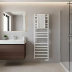 Autres Sèche serviette électrique Neomitis Danaïs EcoSens 700W Blanc Radiateur salle de bain