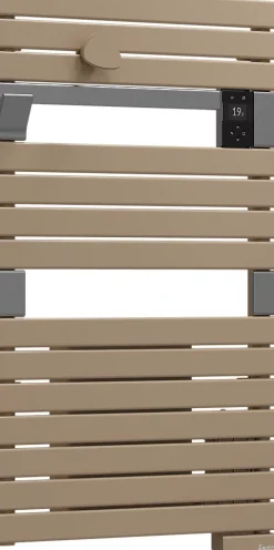 Sauter Sèche serviette électrique Asama II cappuccino + soufflerie 1500W