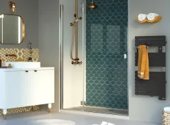 Sauter Sèche serviette électrique Asama II anthracite 500W