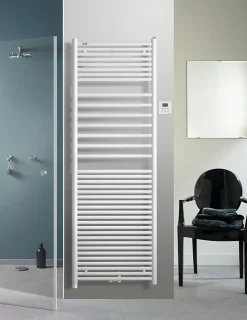 Acova Sèche serviette mixte électrique 300W / eau chaude 946W Angora