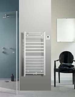 Sèche-Serviettes Mixte|Acova Sèche serviette mixte électrique 300W / eau chaude 460W Angora