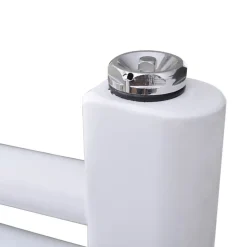 Sèche-Serviettes Eau Chaude|Vidaxl Sèche Serviettes Chauffage Central Incurvé 500x764mm + Connecteurs