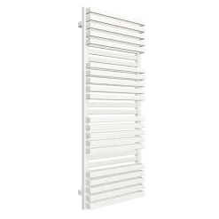 Sèche-Serviettes Eau Chaude|Matisere Sèche-serviette eau chaude blanc de 870mm de haut et 600mm de large - 733 Watt - QUA870/600BZXB