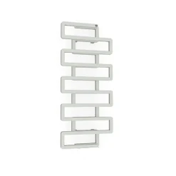 Matisere Sèche-serviette eau chaude blanc de 655mm de haut et 400mm de large - 316 Watt - BOO655/400ZXB