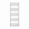 Matisere Sèche-serviette eau chaude blanc de 1140mm de haut et 536mm de large. - 525 Watt - LEN1140/536PSXB