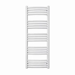 Matisere Sèche-serviette eau chaude blanc de 1140mm de haut et 536mm de large. - 525 Watt - LEN1140/536PSXB