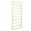 Sèche-Serviettes Eau Chaude|Matisere Sèche-serviette eau chaude beige de 1070mm de haut et 500mm de large - 418 Watt - ZIG1070/500ZX1015