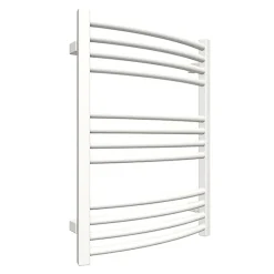 Sèche-Serviettes Eau Chaude|Matisere Sèche-serviette eau chaude blanc de 900mm de haut et 536mm de large. - 418 Watt - LEN900/536PSXB