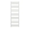 Matisere Sèche-serviette eau chaude blanc de 1620mm de haut et 400mm de large - 573 Watt - FIO1620/400SXB