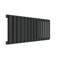 Matisere Sèche-serviette eau chaude noir de 530mm de haut et 375mm de large - 294 Watt - NEM530/375YPN