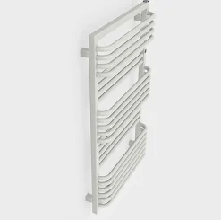 Matisere Sèche-serviette eau chaude blanc de 1240mm de haut et 500mm de large - 744 Watt - POC1240/500SXB