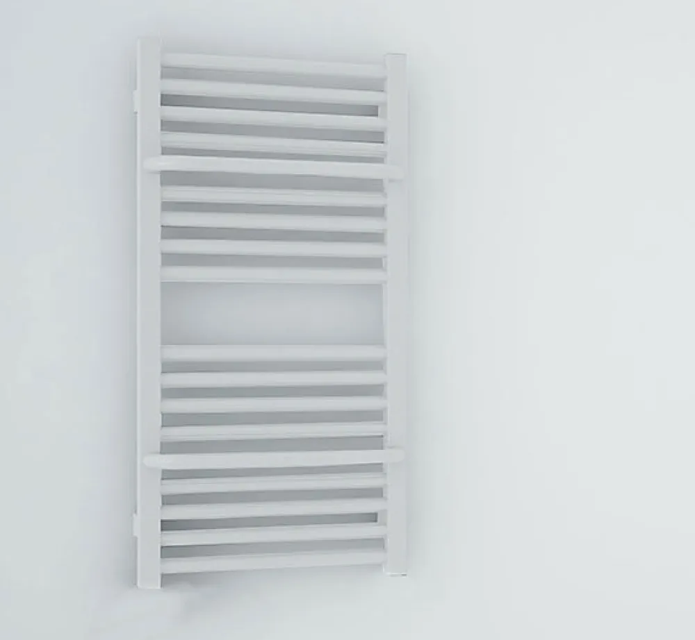 Sèche-Serviettes Eau Chaude|Matisere Sèche-serviette eau chaude blanc de 820mm de haut et 300mm de large - 247 Watt - LIM820/300SXB