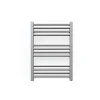 Matisere Sèche-serviette eau chaude gris de 660mm de haut 400mm de large - 241 Watt - FIO660/400SXRGR