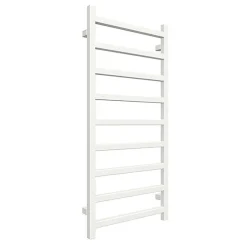 Sèche-Serviettes Eau Chaude|Matisere Sèche-serviette eau chaude blanc de 840mm de haut et 500mm de large - 306 Watt - SIM840/500SXB