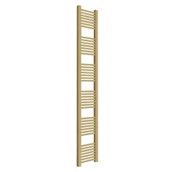 Matisere Sèche-serviette eau chaude doré de 960mm de haut et 230 de large - 247 Watt - MIK960/230SXBRA