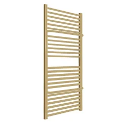 Sèche-Serviettes Eau Chaude|Matisere Sèche-serviette eau chaude doré de 1140mm de haut et 500mm de large - 574 Watt - LIM1140/500SXBRA