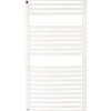 Irsap Sèche-serviette eau chaude Venus blanc - 1166 W - Raccord central -