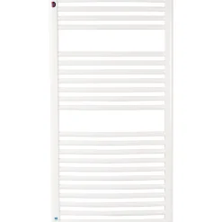 Irsap Sèche-serviette eau chaude Venus blanc - 1166 W - Raccord central -