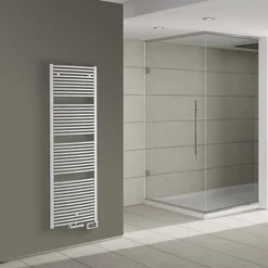 Irsap Sèche-serviette eau chaude Venus blanc - 1166 W - Raccord central -