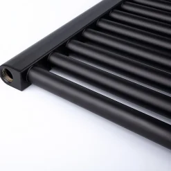 Sèche-Serviettes Eau Chaude|Irsap Sèche-serviette eau chaude étroit Arès - Noir - 710 W