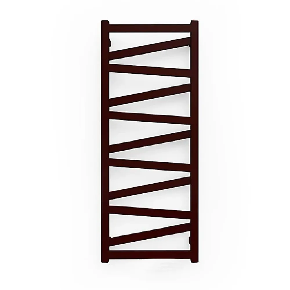 Matisere Sèche-serviette eau chaude noir de 1470mm de haut et 500mm de large - 540 Watt - VIP1470/500SXN