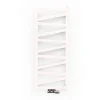 Sèche-Serviettes Eau Chaude|Matisere Sèche-serviette eau chaude blanc de 1710mm de haut et 400mm de large - 531 Watt - VIP1710/400ZXB
