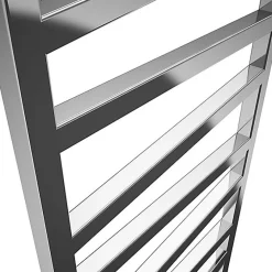 Sèche-Serviettes Mixte|Matisere Sèche-serviette eau chaude chromé de 1070mm de haut et 500mm de large - 285 Watt - ZIG1070/500KDZ8CRO
