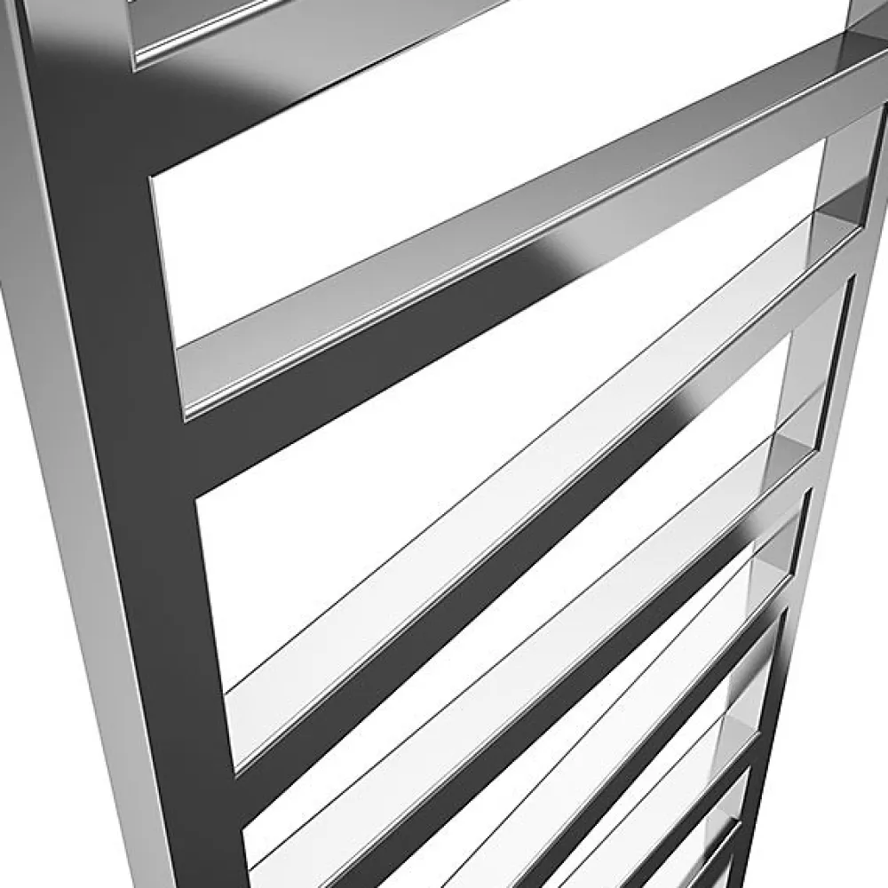 Sèche-Serviettes Mixte|Matisere Sèche-serviette eau chaude chromé de 1070mm de haut et 500mm de large - 285 Watt - ZIG1070/500KDZ8CRO