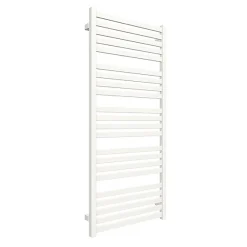 Matisere Sèche-serviette eau chaude blanc de 600mm de haut et 430mm de large - 245 Watt - MAR600/430SXB