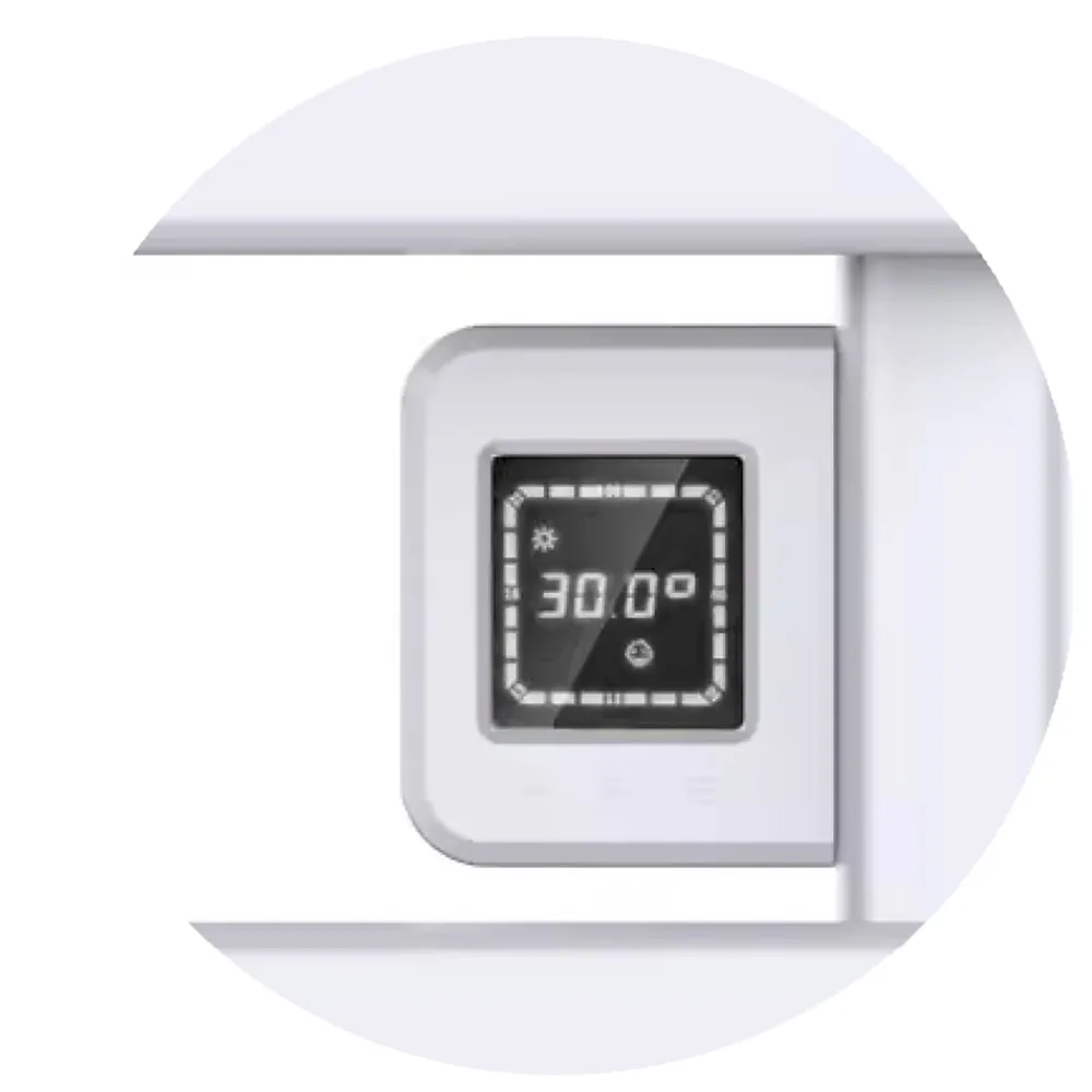 Sannover Sèche-Serviette Electrique Mural Omiros Plat Sannover 500 W Blanc