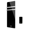 Sannover  Sèche-Serviette Electrique en Verre mural Omiros Sannover 850 W Noir